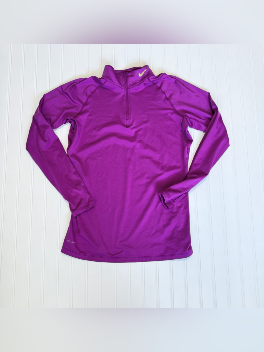 Nike Women’s Quarter-Zip Performance Top - Purple